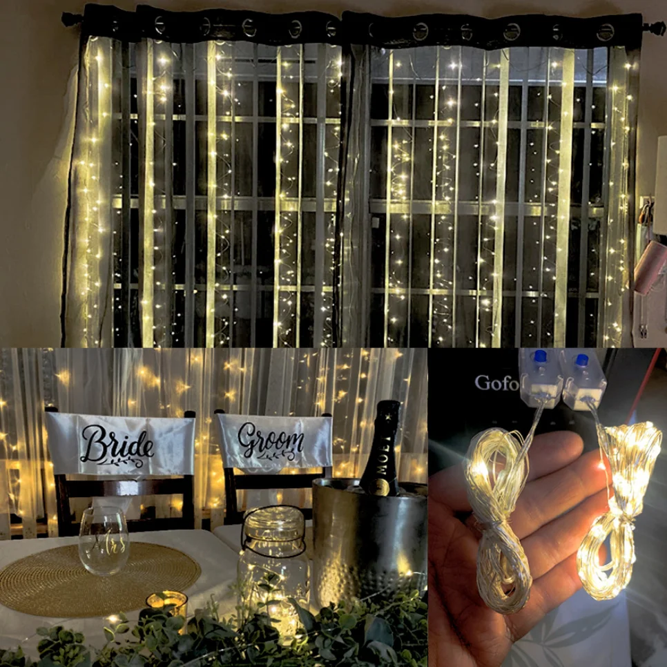 Enchanting Silver Line USB Fairy Lights - Festive LED String Illumination for Holidays and Special Occasions