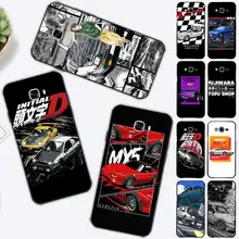 

FHNBLJ Japan Anime Initial D AE86 Tail Light Posters Phone Case for Samsung J 2 3 4 5 6 7 8 prime plus 2018 2017 2016 core