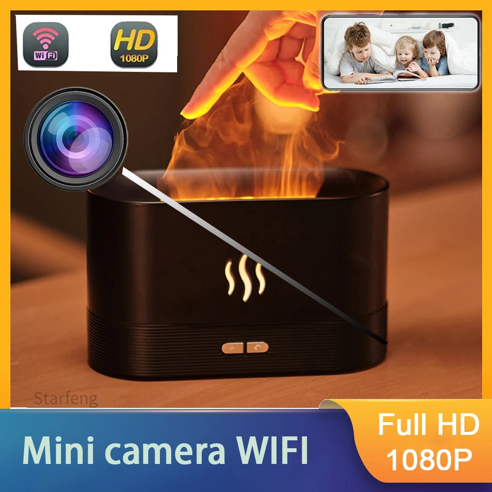 Мини-увлажнитель воздуха с камерой HD и Wi-Fi