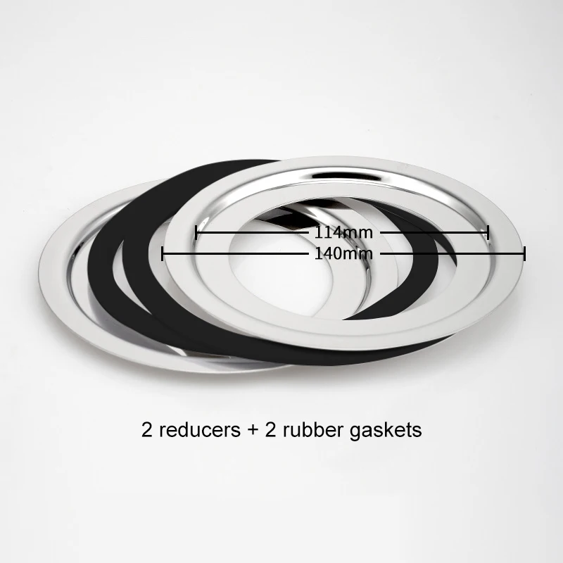 מזון פסולת Disposer אביזרי כיור מפחית לשקע ניקוז אשפה לרשות ירקות כביסה אגן מפחית טבעת 140 160 כדי 114