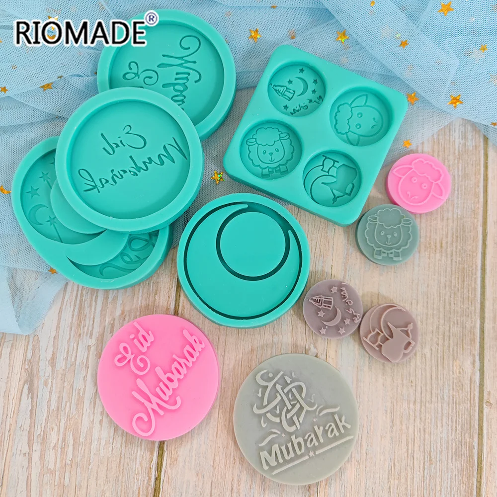 Arabische Schrift Mond Ramadan Silikonform DIY Schokolade Keks Dessert Fondant Backform Kuchenwerkzeuge Handgemachte Resin-Epoxid-Form – Detail 8