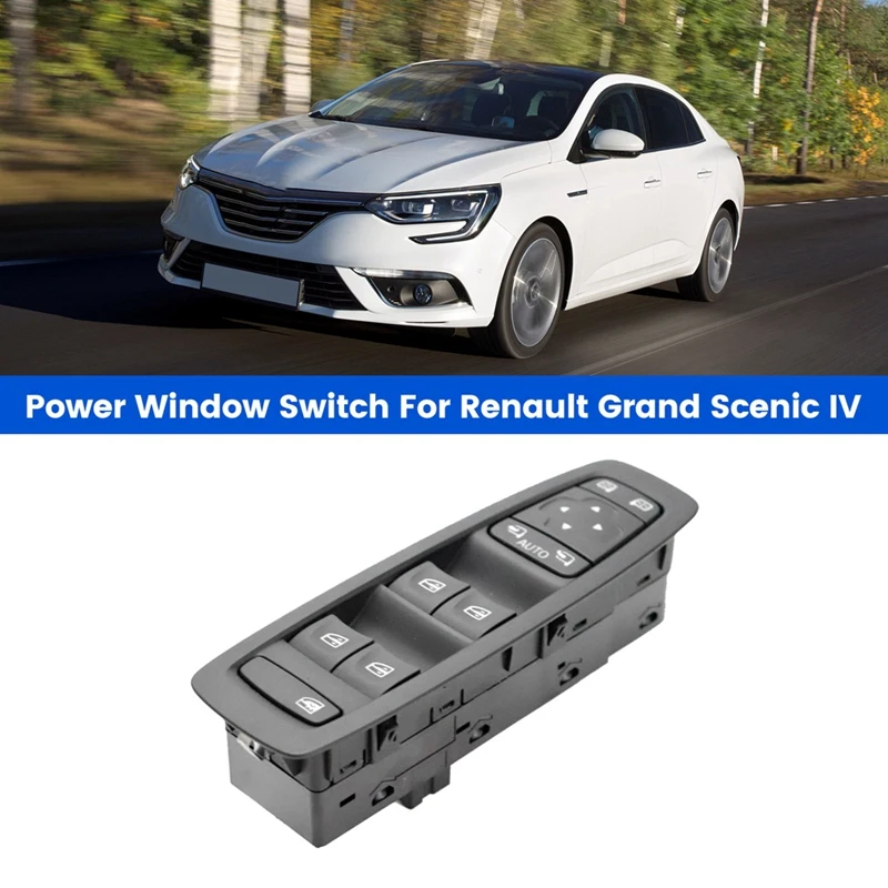 

Переключатель переднего левого стекла автомобиля 254012952R для Renault Grand Scenic IV