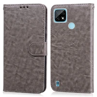 For Realme C21Y Case Silicone Back Cover Wallet Flip Case For OPPO Realme C21Y Case RMX3261 Coque C 21Y Leather Phone Cases 2
