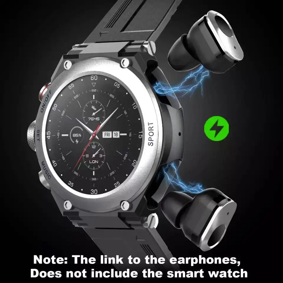 2023 ο T92 Ʈ ġ  2 1 TWS  ̾ 1.28 ġ ɹڼ    Smartwatch