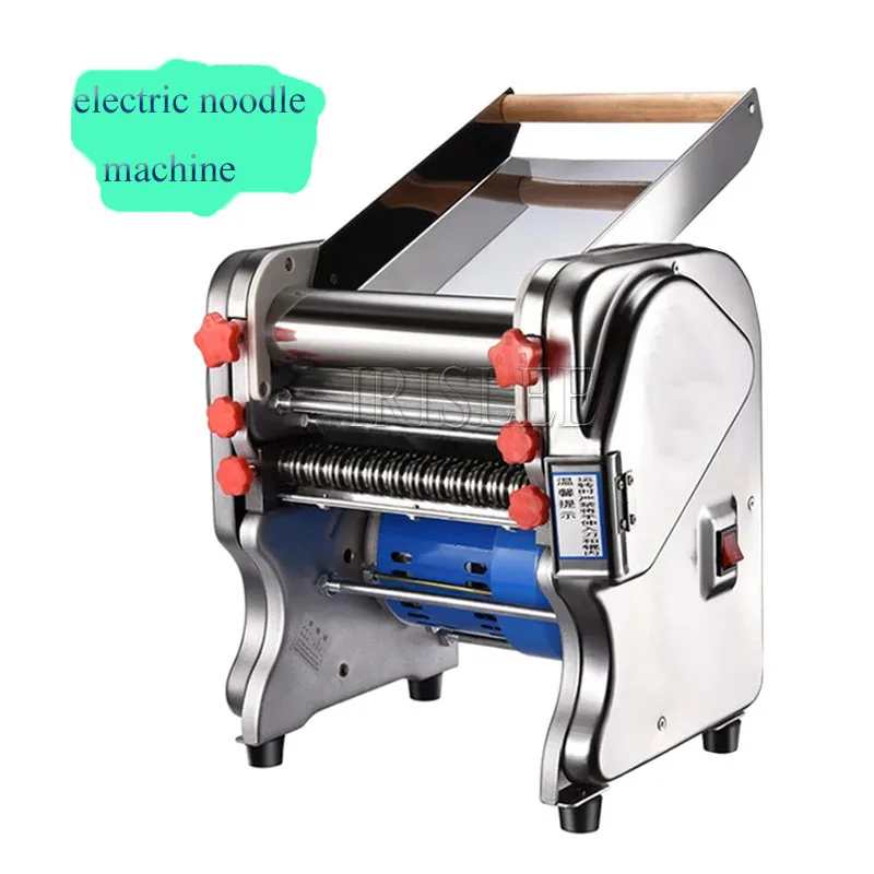 

Электрический ролик для теста, бытовая Коммерческая Машина для изготовления лапши из нержавеющей стали