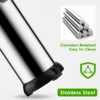 280ml Automatic Soap Dispenser Adjustable Touchless Hand Soap Dispenser Motion Sensor Smart Stainless Steel Hand Sanitizer 5