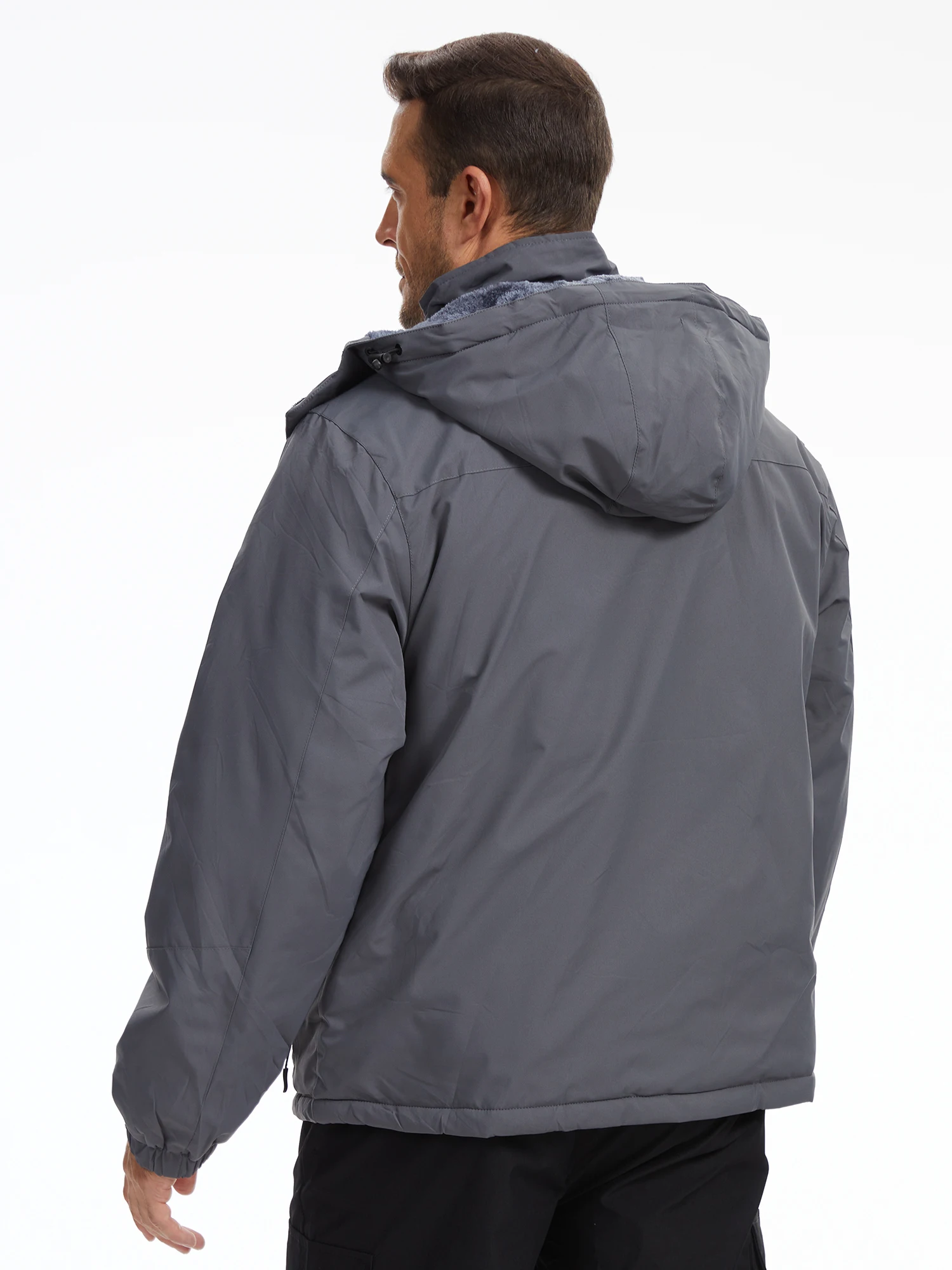 Wasserdichte Ski-Snowboard-Jacke für Herren, Winter, winddicht, Schnee, dicke Jacke, Mantel mit Innenbrusttaschen für Outdoor-Camping-Ski – Detail 38