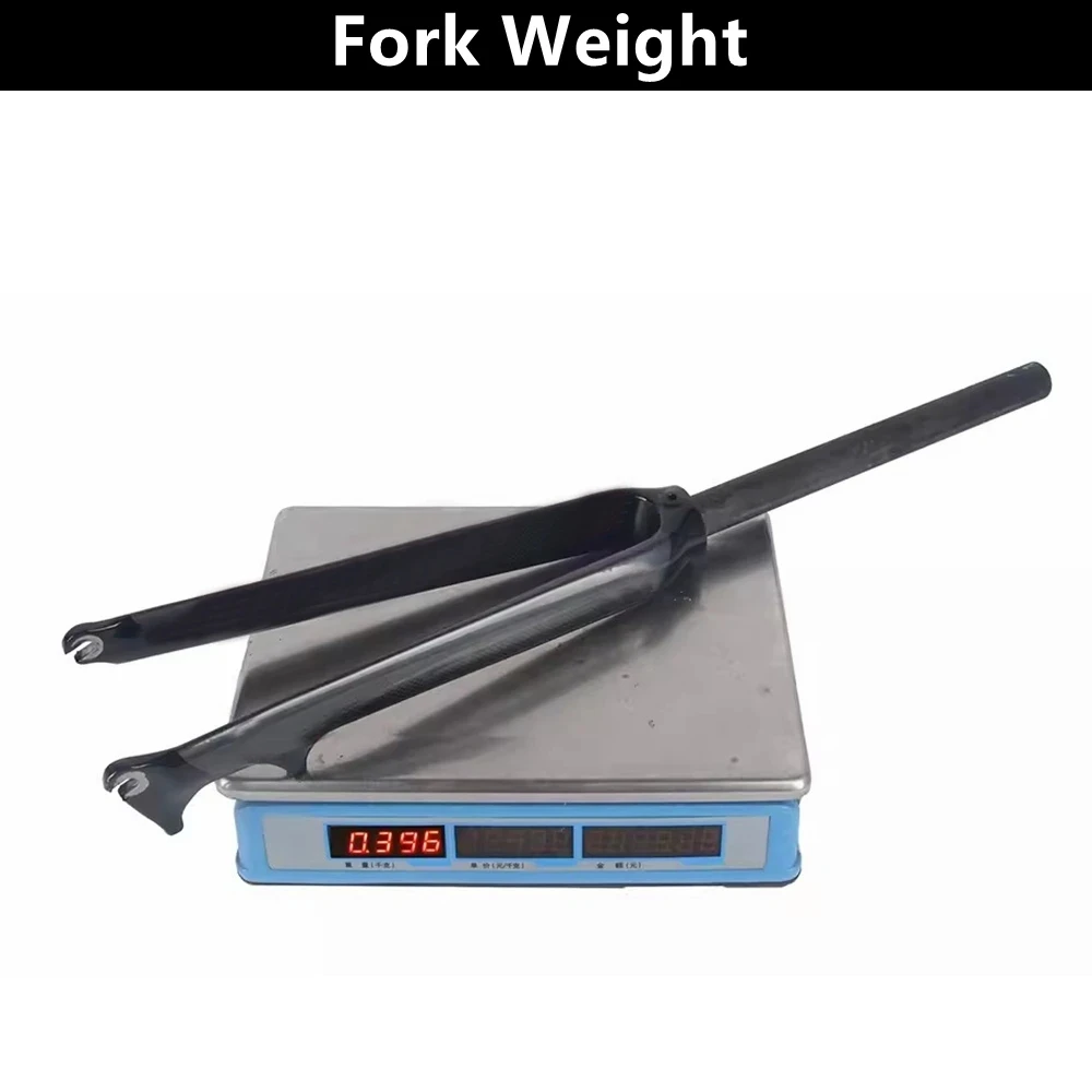 Road Bicycle Front Fork Bike Parts 700C Carbon Fiber Rigid Fork