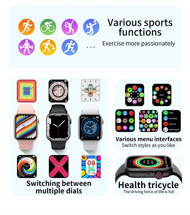   Ʈ ġ       Smartwatch  ø 8 ո I8 Pro Max