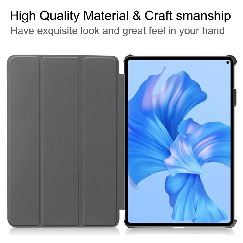 Tablet Fonda per Huawei Matepad Pro 11 Cover 2022 Custodia in pelle Tri Fold per Coque Huawei Matepad Pro 11 2022 Custodia da 11.0 pollici_voghion.com