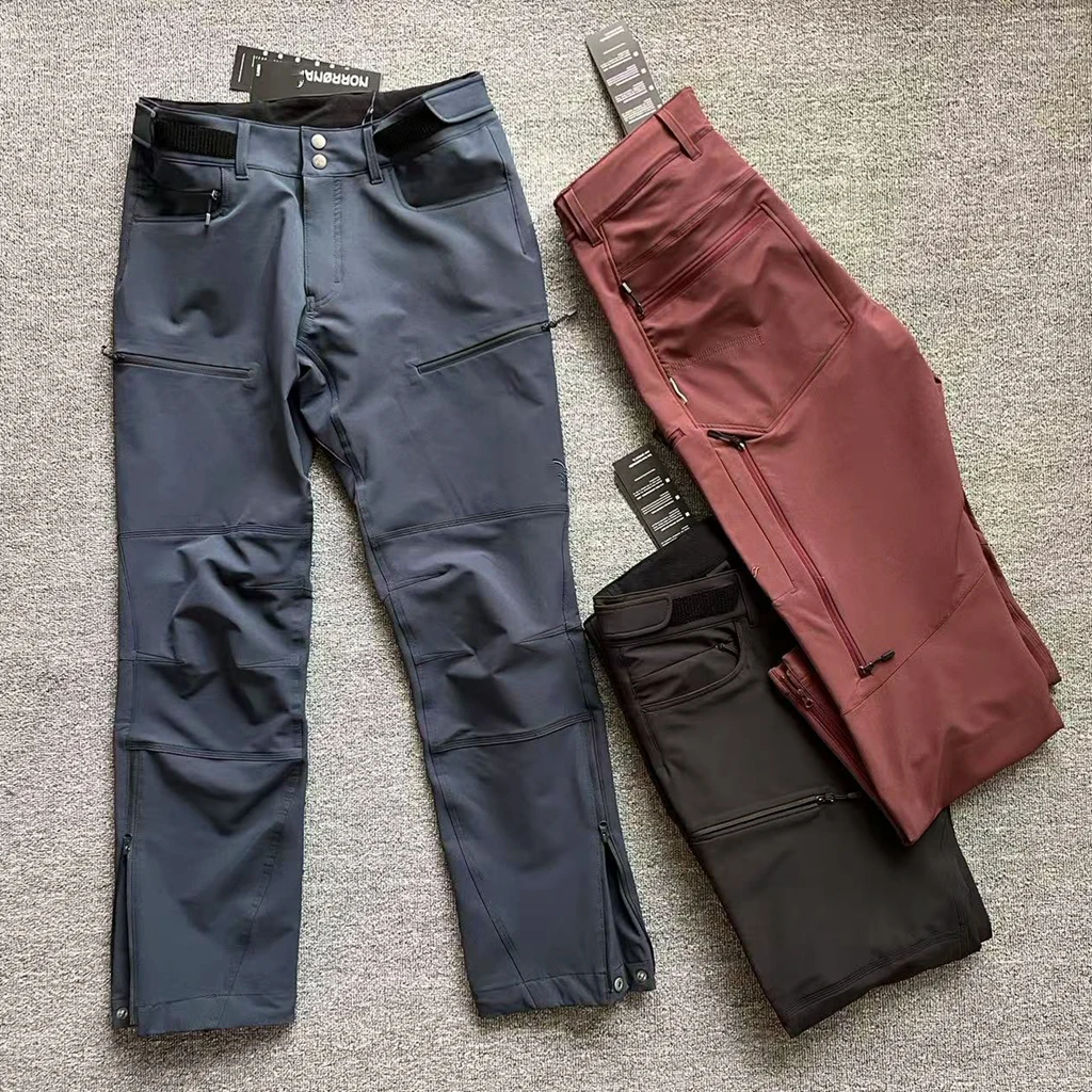 Outdoor Hiking Mountaineering Speed Drying Soft Shell Pants Breathable Wear-Resistant Water-Resistant