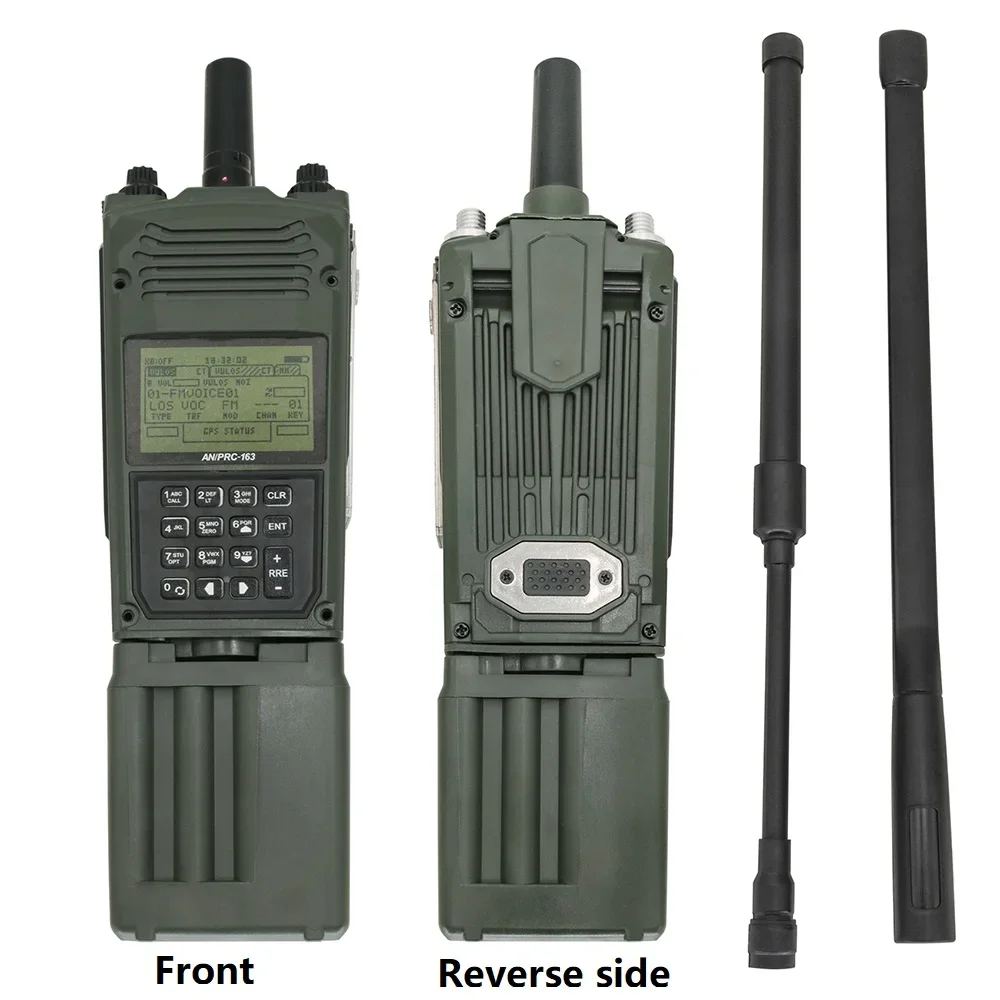 Adattatore per cuffie tattiche PRC 163 Scatola radio virtuale per tiro tattico Airsof COMTA Cuffie da caccia per radio Yaesu Vertex - immagine 2