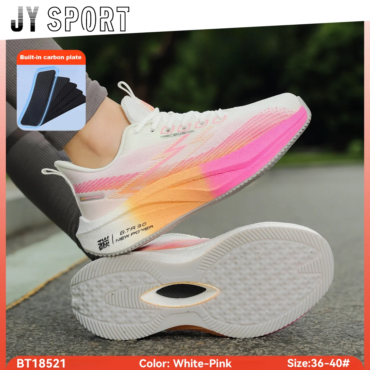 Women Sneakers Lightweight Breathable Running Shoes Gym Trend Outdoor Shoes Women png Carbon Plate Women's Sports
