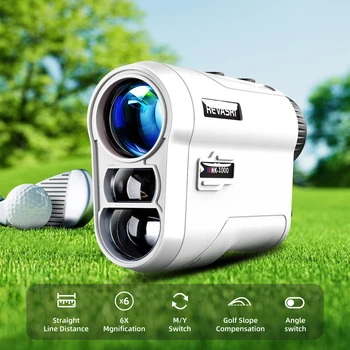 REVASRI Golf Rangefinder – 600M/1000M Rechargeable with 6X Magnification 1
