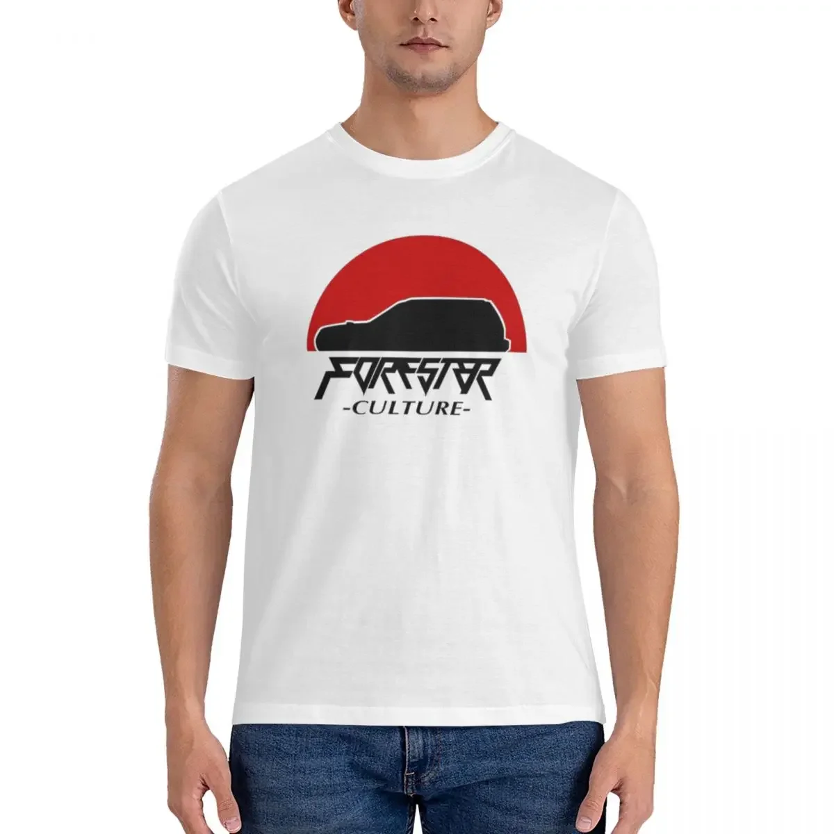 

Forester Culture T-Shirt for Men Cotton Plus Size T Shirts Men's Tees Short Round Neck Summer Clothes Tops S-6XL