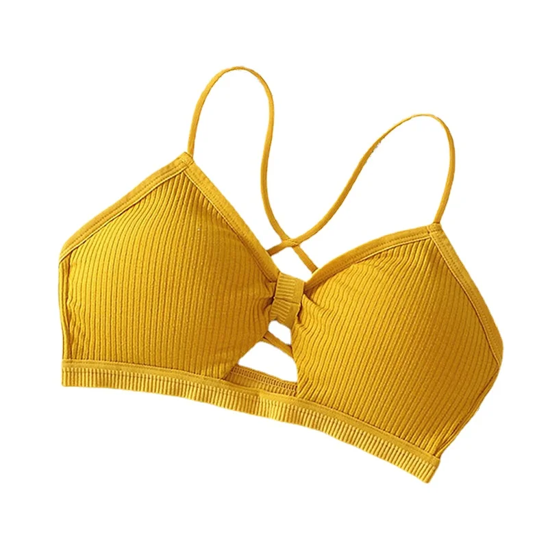 Cotton Sports Bra Cotton Chest Pad Cotton Underwear Cotton Yoga