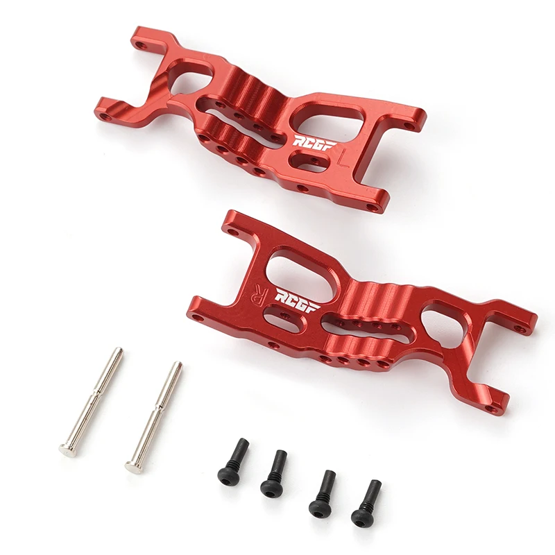 

RCGF CNC Aluminum Front Lower Suspension Arm for 1/16 RC Crawler LOSI Mini-B Mini-T OFF-Road Buggy Racing Car Upgrade Parts