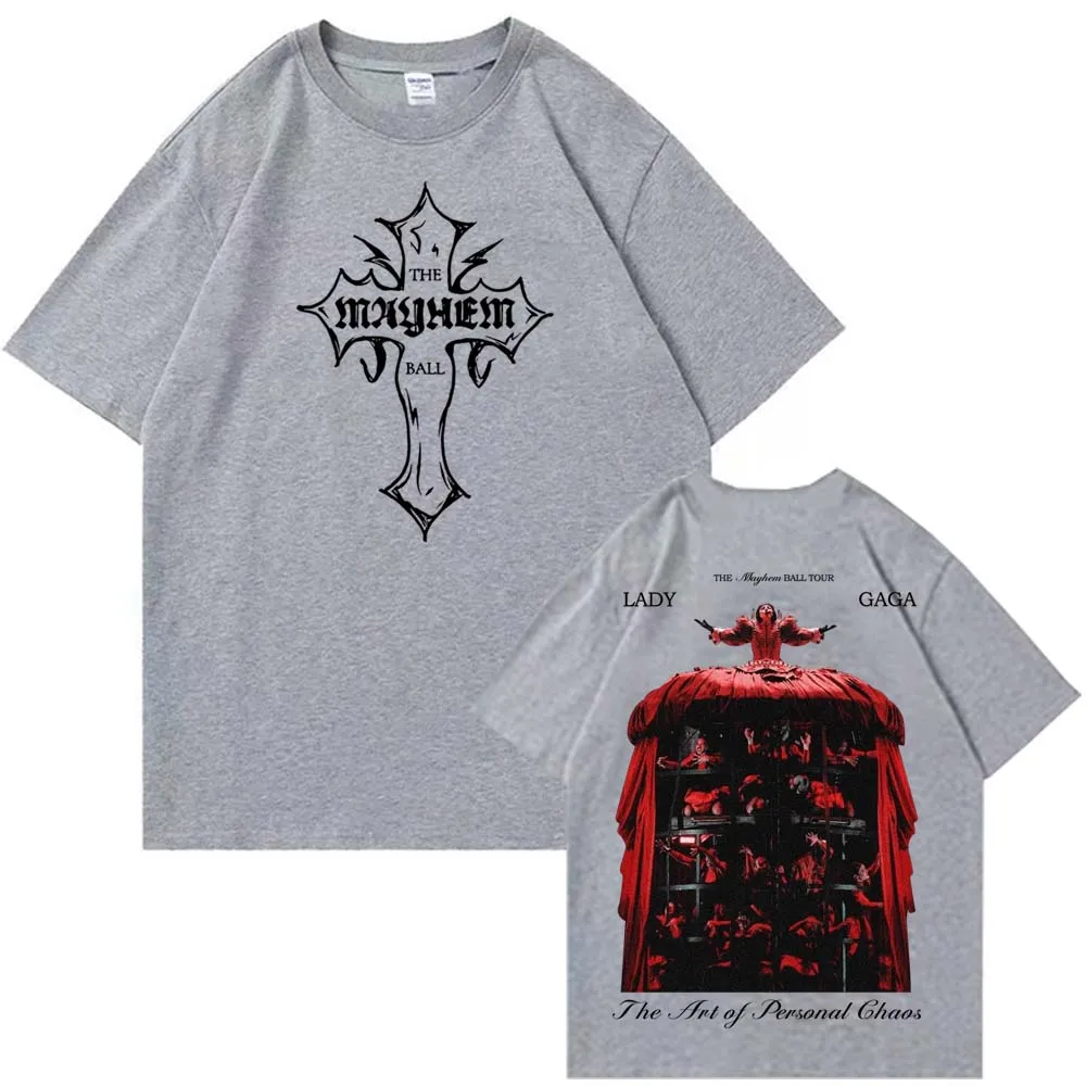 Lady Gaga Mayhem Ball Tour The Art of Personal Chaos Shirt Graphic