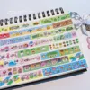 WAKAWAKA Decorative Washi Tape Ancient Dream Core Brushed Flash Film Masking Tape for Scrapbook Journal Planner Decal Material 5