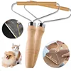 Portable Manual Hair Removal Agent Carpet Wool Coat Clothes Shaver Brush Tool Depilatory Ball Knitting Plush Double-Sided Razor 1