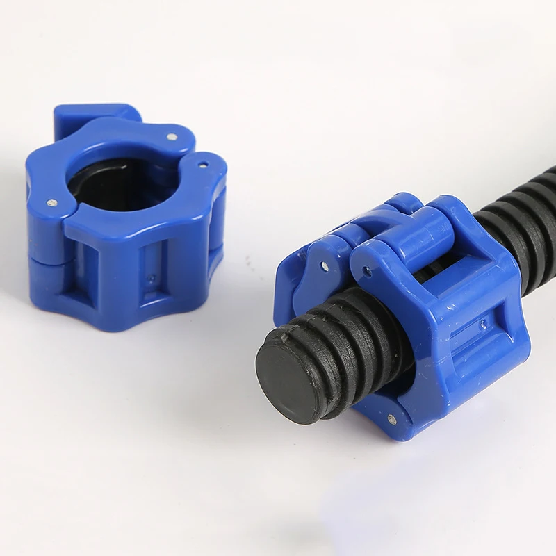 1 pair 2.5cm Barbell And Dumbbell Buckle Austrian Pole Buckle Nut Quick Release Fixing Accessory for Fitness Equipment