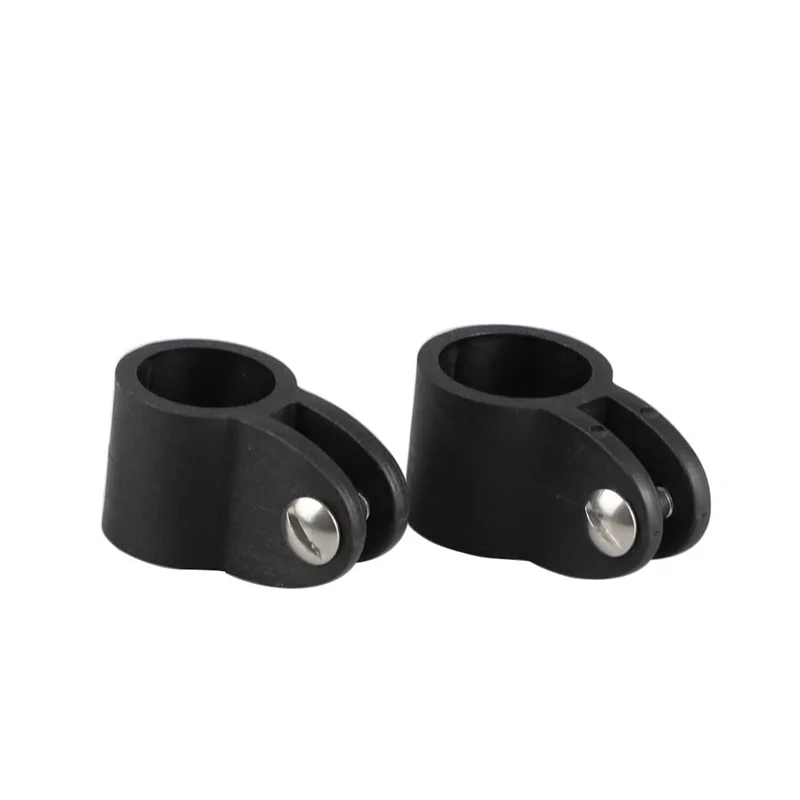Nylon Plastic Top Jaw Slide Cap Bimini Railing Fitting 2 Pieces For Yacht Boat Hardware