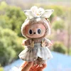 17cm Cute Mini Plush Doll'S Clothes Outfit Accessories For Korea Kpop Exo Labubu Idol Dolls Overalls Hat Clothing DIY Kids Gift 3