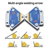 4Pcs 50KG Magnetic Welding Holders Angle Solder Magnet Weld Fixer Positioner Ferrite Holding Auxiliary Locator Tools 3