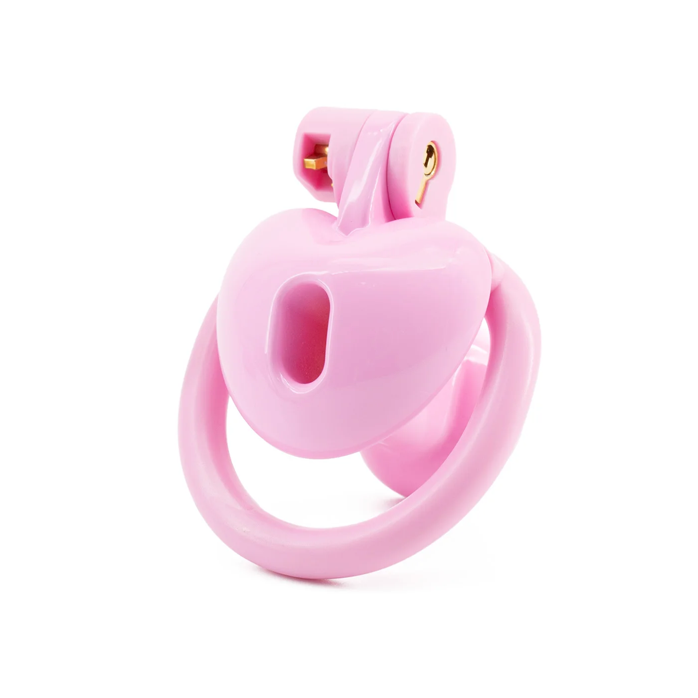 Heart negative plastic chastity locks male cock cage lower body hidden cross-dressing tools