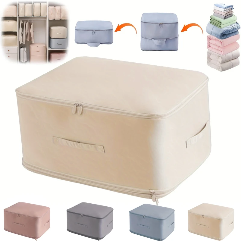 Space Saving Compression Organizer Space Bags Comforter Storage Bag Packaging Cube Bedding Storage Bag 3
