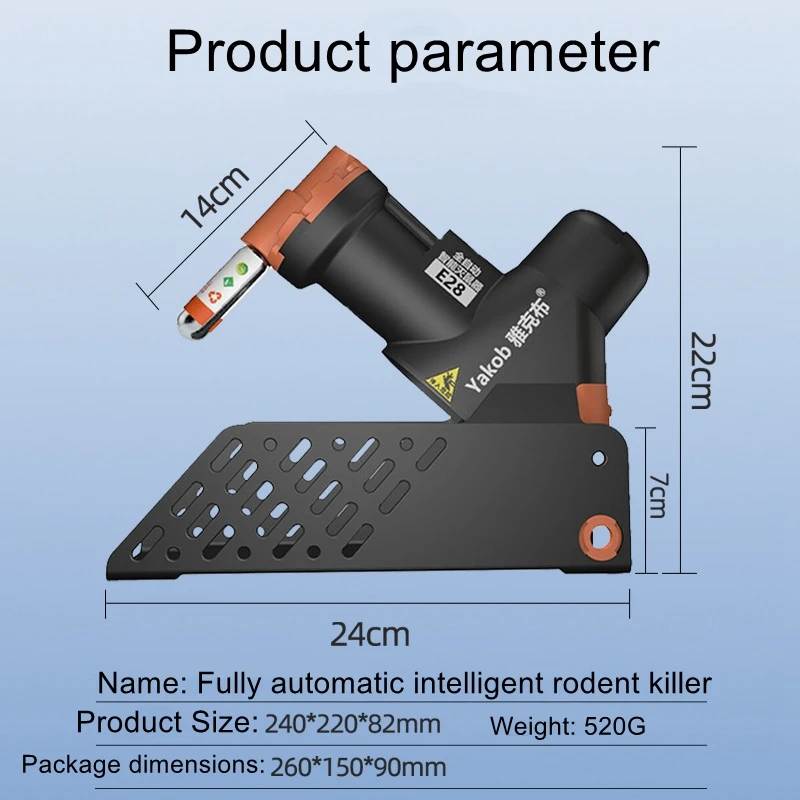 Rat and Mouse Trap Kit  Automatic Humane Non-Toxic Mouse Multi-catch Trap Machine four in one gas detector toxic and harmful content multi parameter alarm carbon monoxide adks 4