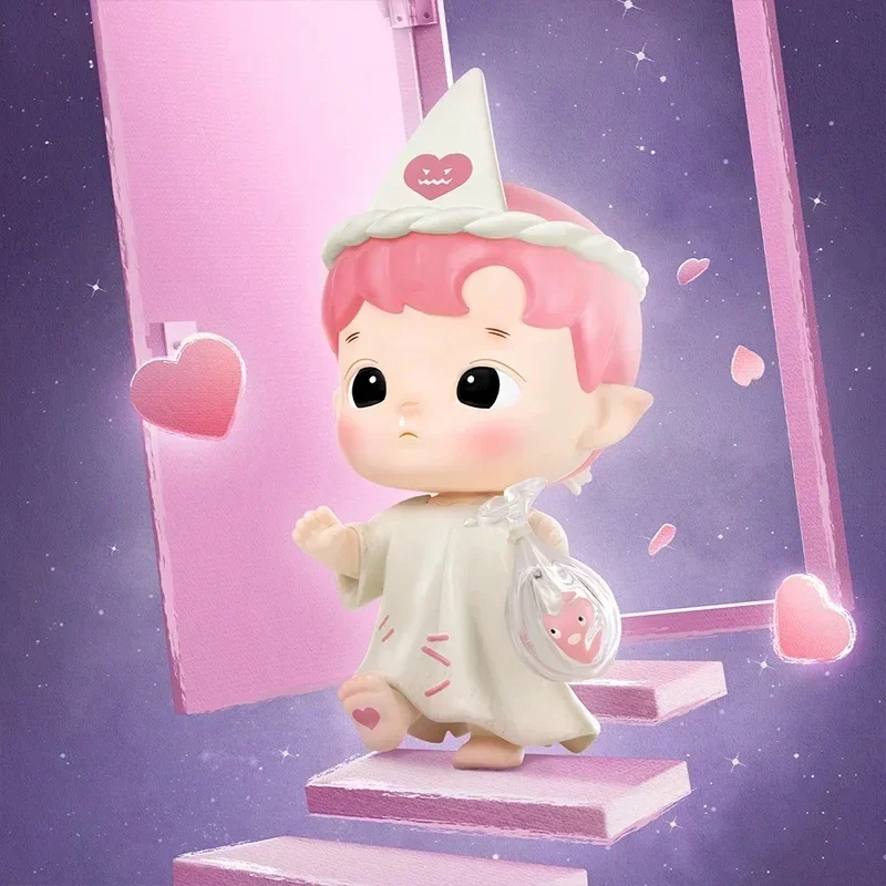 팝마트 하시푸 페어리나이트 시리즈 오리지널 랜덤박스 미스터리박스 추측봉투 장난감 인형 귀여운 애니메이션 피규어 데스크탑 장식품