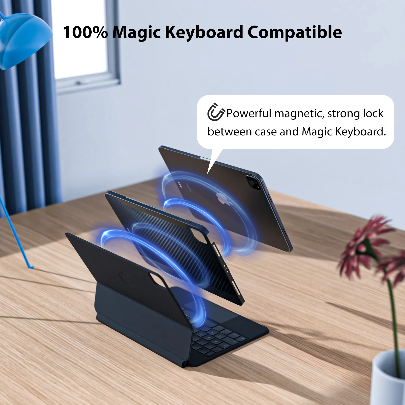 KUXIU Magnetic Case For Magic Keyboard iPad Pro 11\