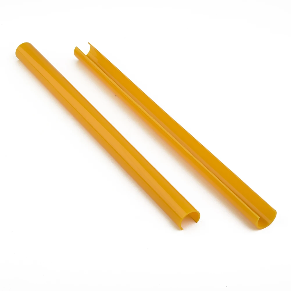 

Support Grill Bar Grille Trim Strips V Brace Wrap Yellow No Discoloration Replacement Simple Installation 1Pair
