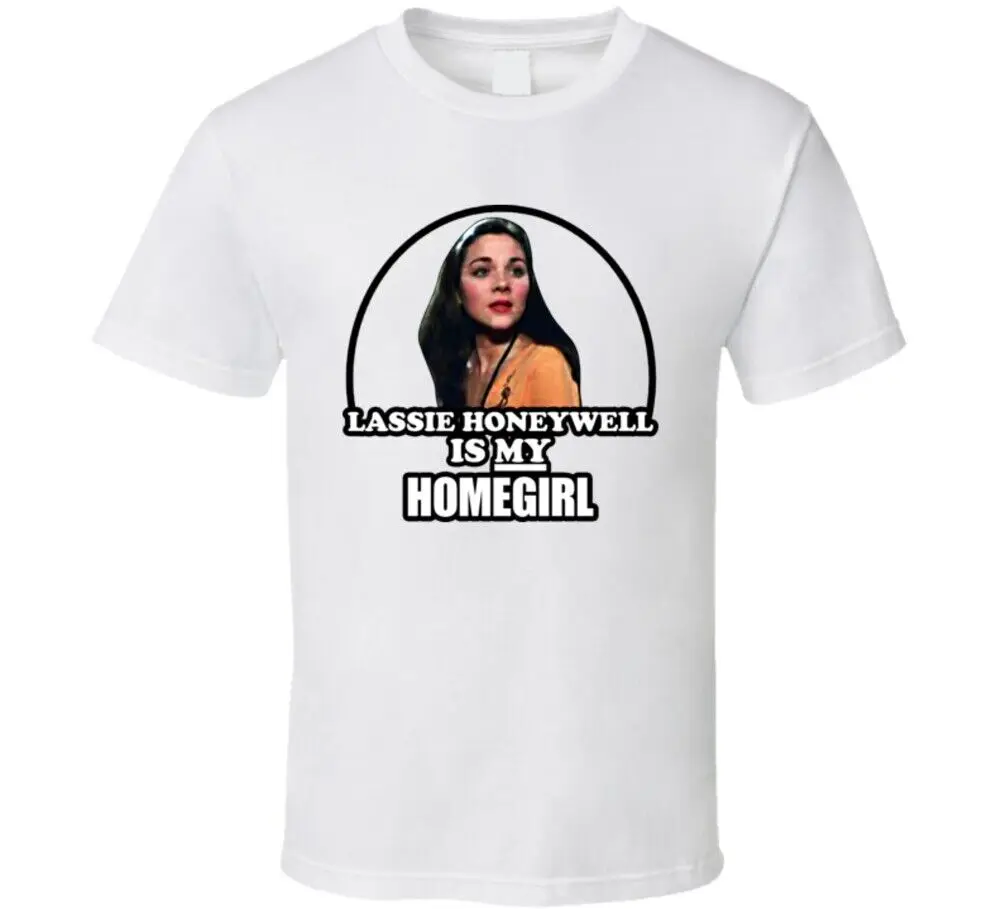 Kim Cattrall Lassie Honeywell Porky T Shirt Maniche Lunghe O Corte