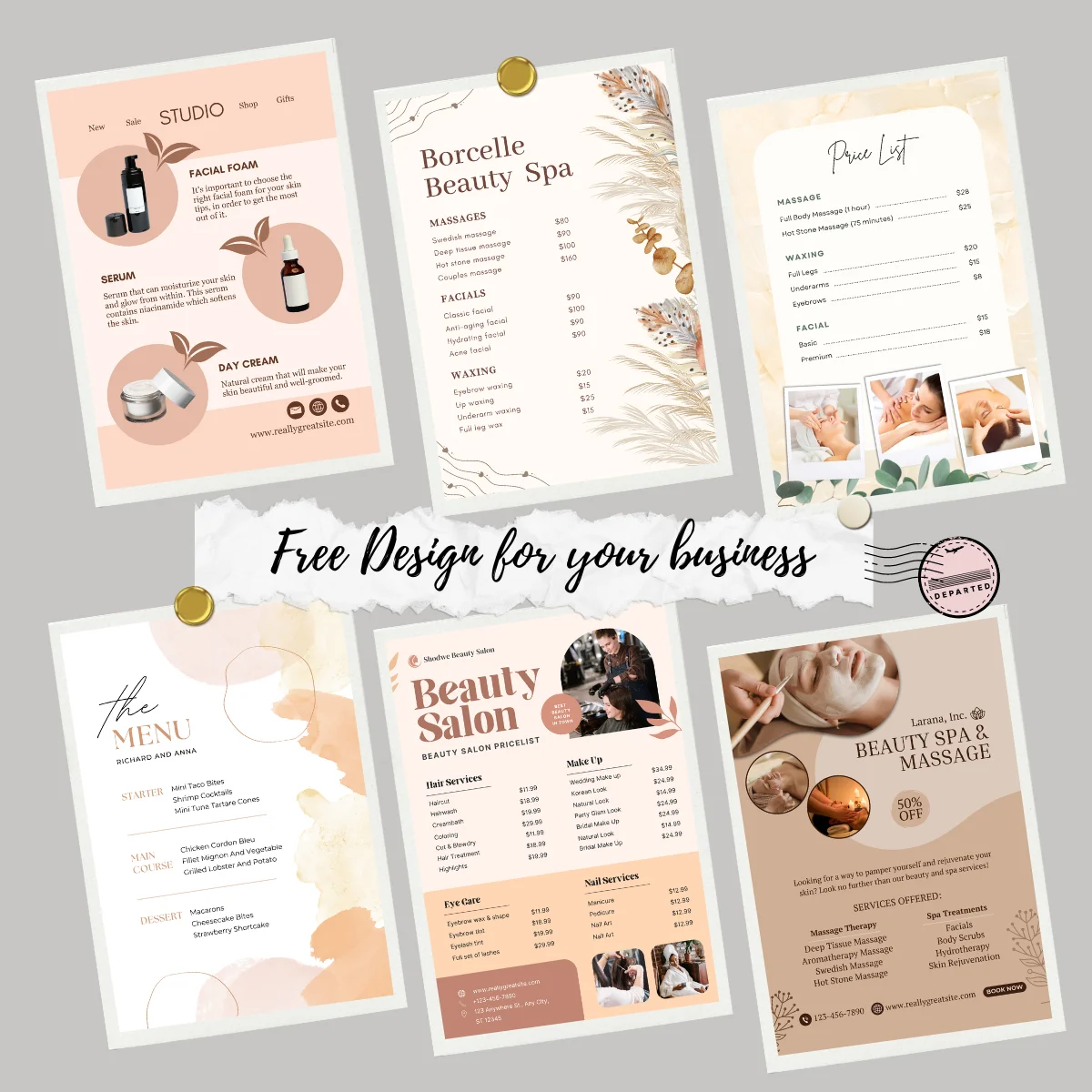DsgnTouch 500pcs PriceList Lashes Extension Makeup Rack Card Gold Glitter Hair Stylist Salon Flyer Artist Lashes Glitter Flyer