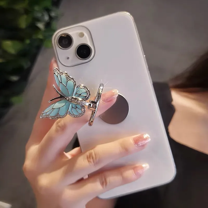 Butterfly Finger Ring Stand For Mobile Phones