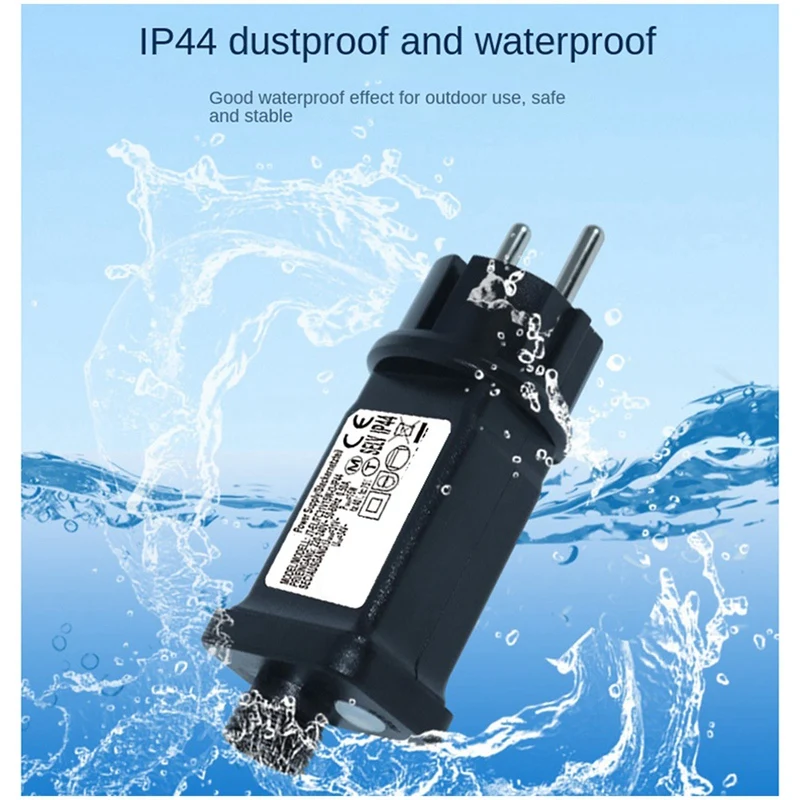 24V Transformer Plug Power Supply Suitable For Christmas Halloween LED Equipment Decorations US Plug