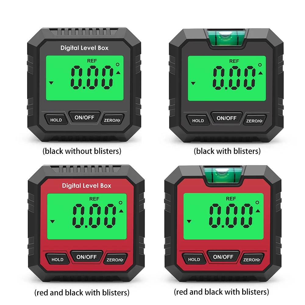 Inclinometer with Backlight and Magnetic Base Electronic Level and Angle Gauge for Woodworking Carpentry Building Masonry