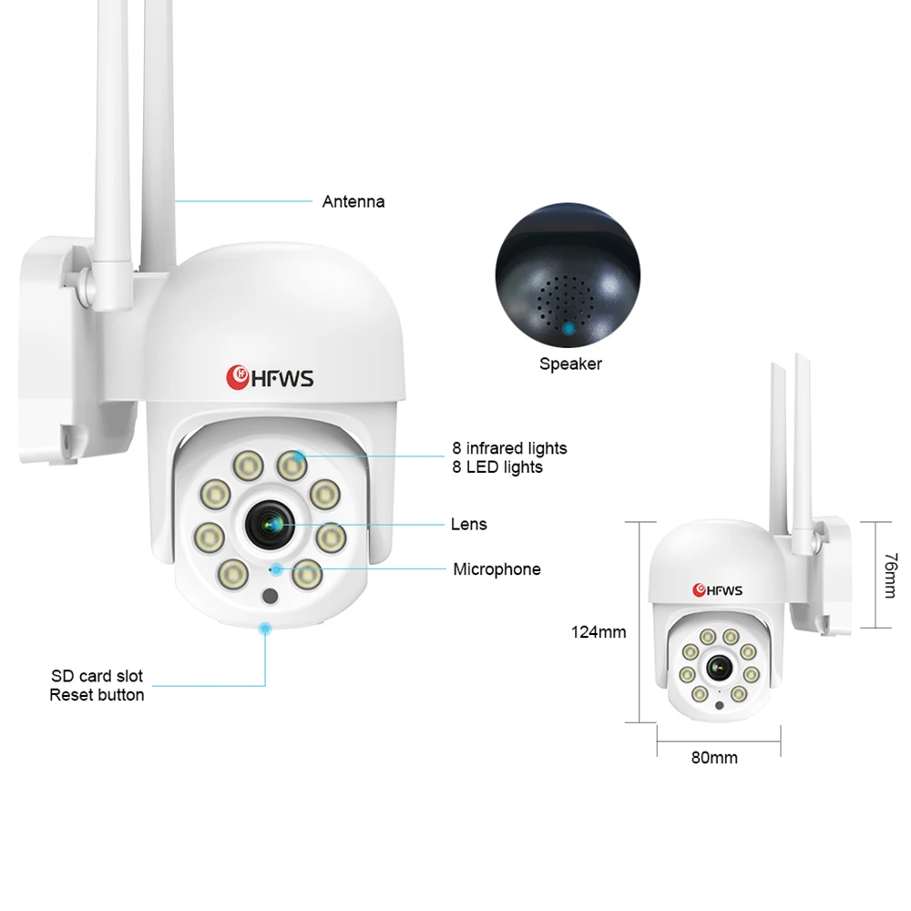 HFWVISON PTZ ī޶ ŰƮ,  ,   ī޶ ý, ߿  ī޶ ý, 3MP