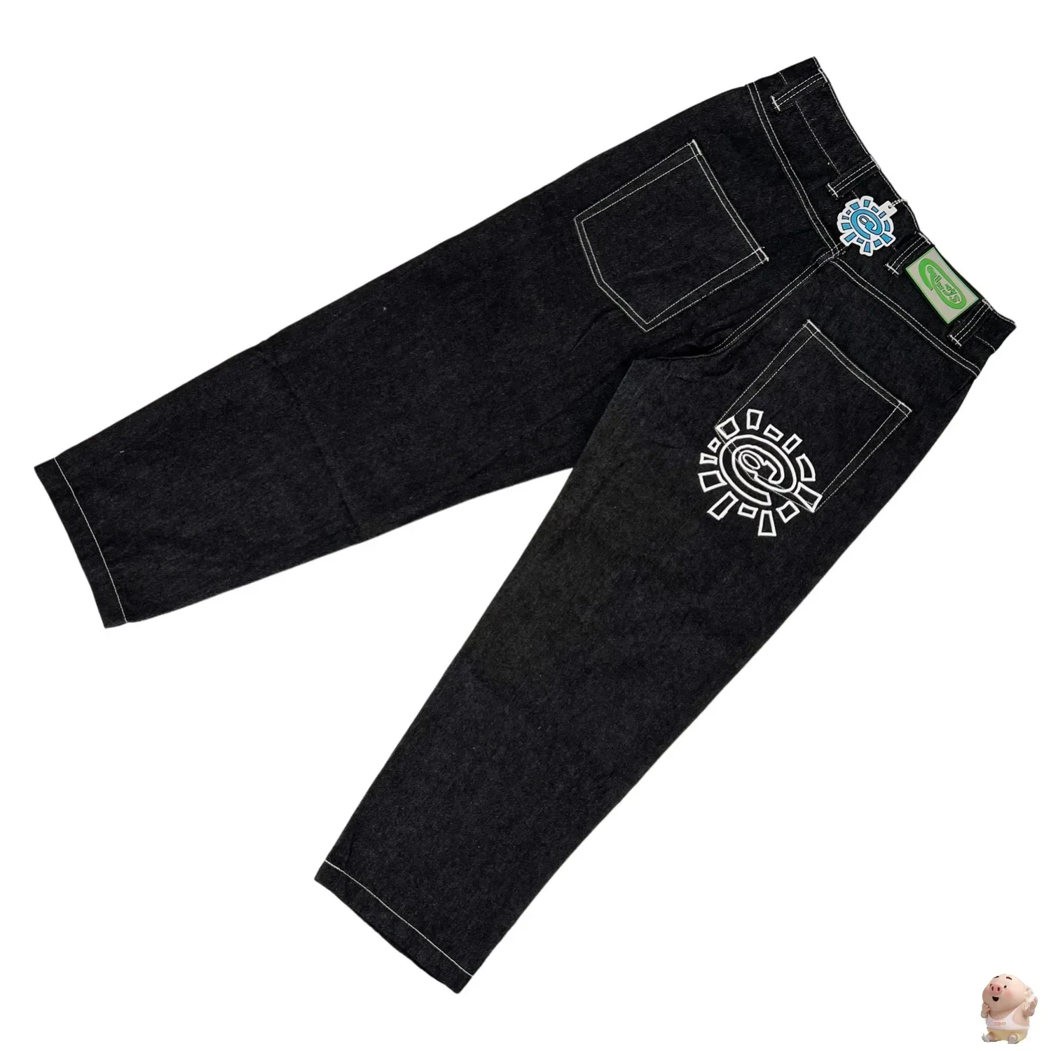 Best Quality Always Do What You Should Do Jeans Men Women 1:1  ADWYSD   Denim Pants