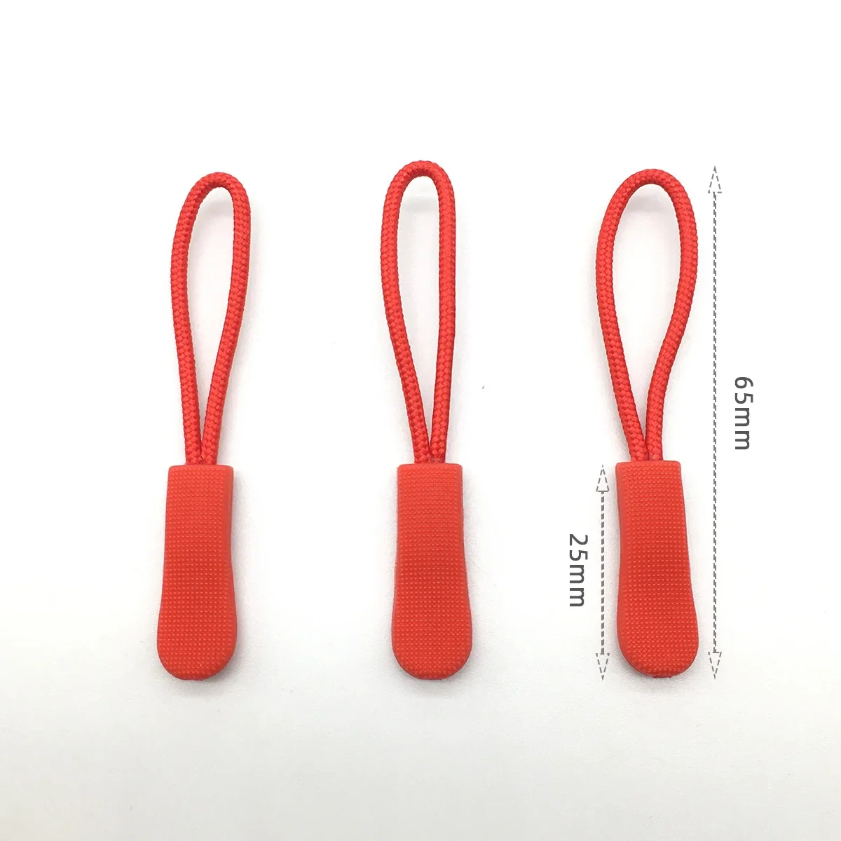 Zipper Pullers 10pcs Pull Puller End Fit Rope Tag Replacement Clip