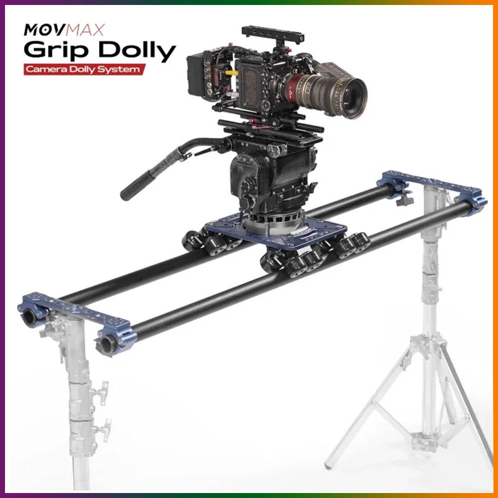 

Movmax Grip Dolly Pro Kit Camera Dolly System With Flightcase Unmatched Flexibility and Adaptability