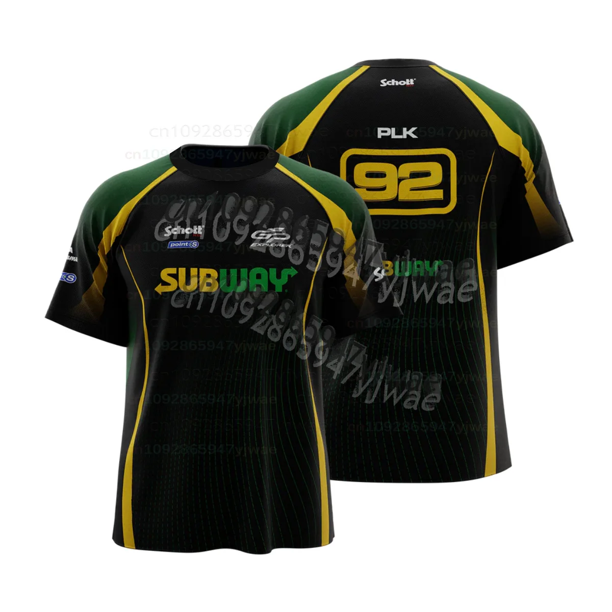 2026 Neue GP3 EXPLORER Fans Team Uniformen Herren Damen Atmungsaktives Sommer-Renn-T-Shirt mit Rundhalsausschnitt und Kurzen Ärmeln Casual T-Shirt für Fans und Kinder – Detail 8