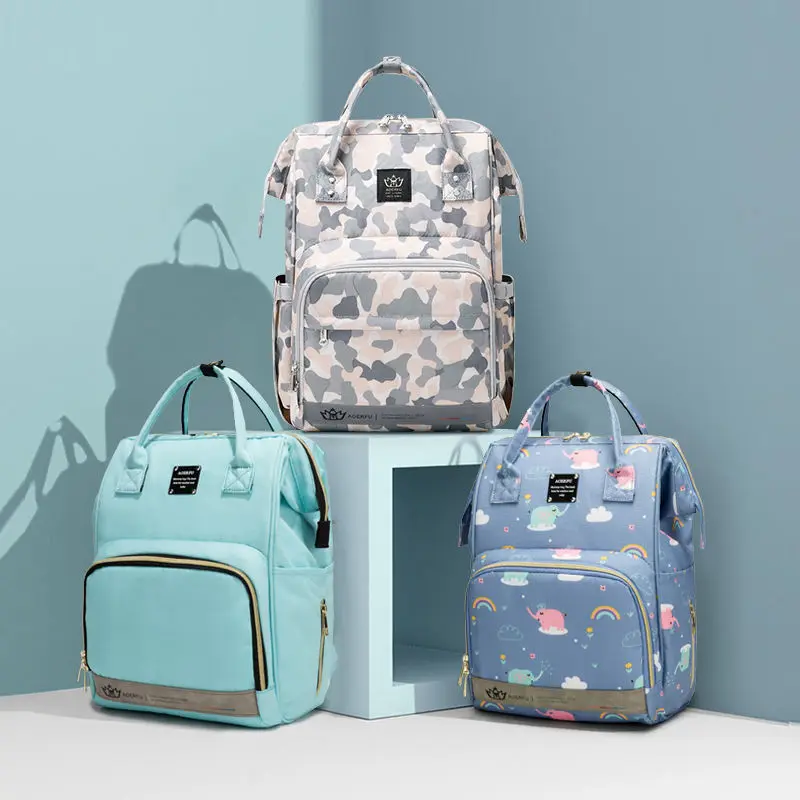 

Mom USB Multifunctional Diaper Nappy Backpack Bag Mummy Large Capacity Bag Mom Baby Multi-function Waterproof Outdoor Diaper Bag