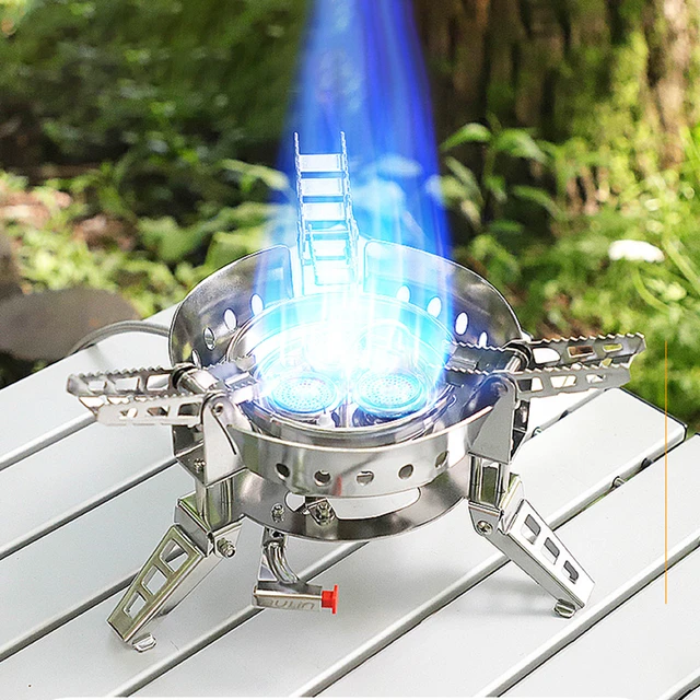 Mini Foldable Camping Stove Portable Gas Cooker Burner Outdoor