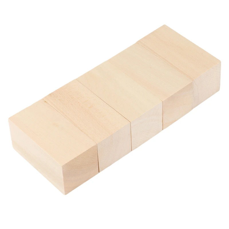 Y17A 10Pack Basswood Carving Blocks Kit Whittling Blanks Beginners Unfinished Wood Whittling Blocks Carving Block Kit(5L+5S)