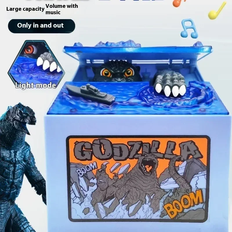 

Большая копилка Bandai Godzilla, копилка для детей, копилка для монет, копилка для взрослых, копилка для денег, коробочки, Декор, подарки