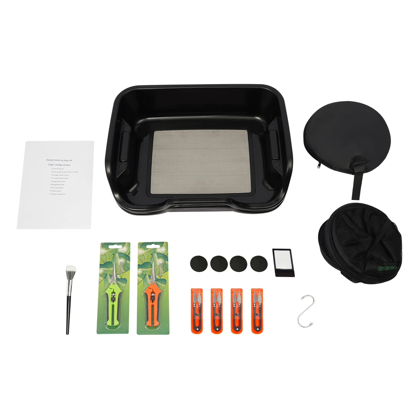 Schwarze Super Neue Garten-Schneidematte – High-End-Version Trimmel-Tisch-Set zum Halten von geschnittenen Blumen und Ästen – Detail 7