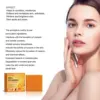 Vitamin C Handmade Soap Body Brightening Oil Control Smooth Soft Skin Moisturizing Exfoliating Anti Mite Facial Cleansing Soap 4